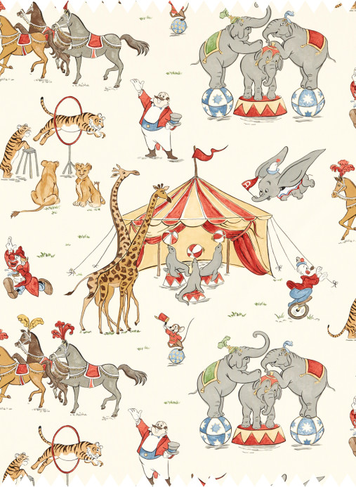 Sanderson Fabric Dumbo - Peanut Butter and Jelly