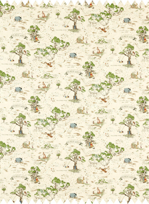 Sanderson Tessuto Hundred Acre Wood