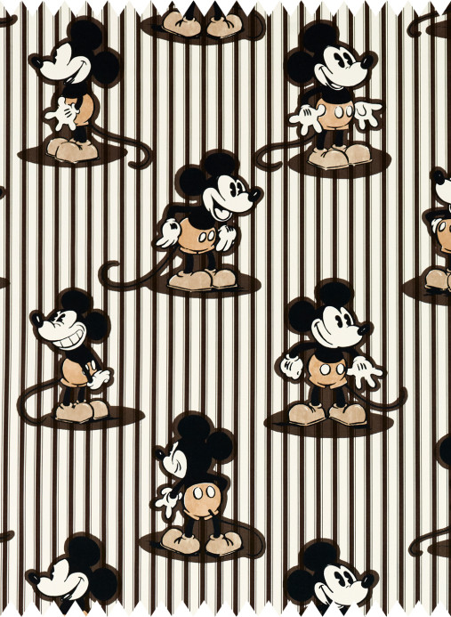 Sanderson Tissu Mickey Stripe - Humbug