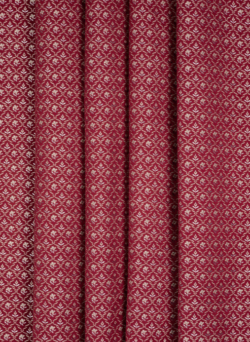 Quenin Fabric Myosotis - Griotte