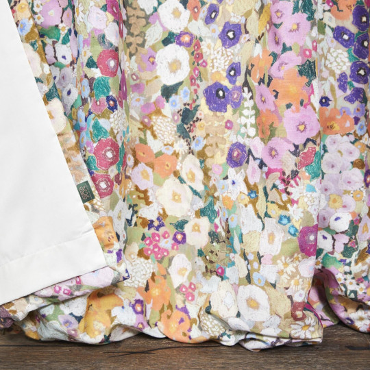 House of Hackney Fabric Hollyhocks - Cotton Linen - Spring