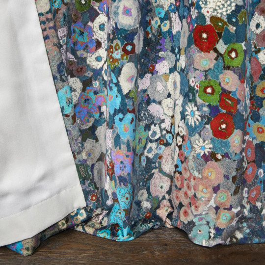 House of Hackney Fabric Hollyhocks - Velvet - Winter