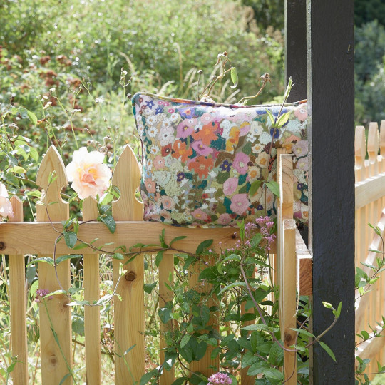 House of Hackney Stoff Hollyhocks