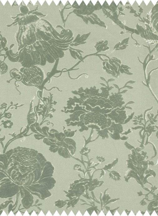 House of Hackney Fabric Artemis - Cut Velvet - Eucalyptus