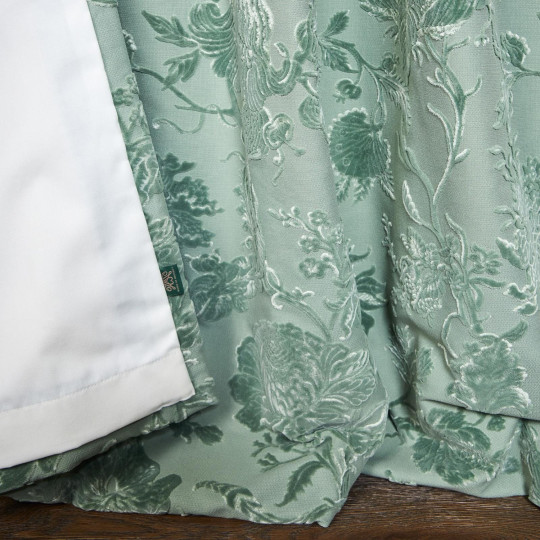 House of Hackney Fabric Artemis - Cut Velvet - Eucalyptus