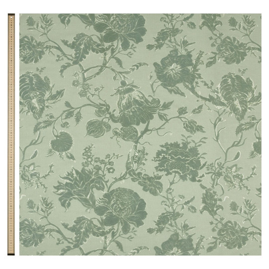 House of Hackney Tissu Artemis - Cut Velvet - Eucalyptus