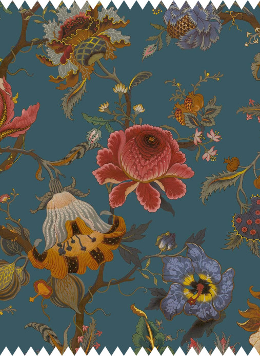 House of Hackney Fabric Artemis - Velvet - Petrol