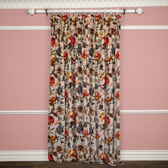 House of Hackney Fabric Artemis - Velvet - Dove Grey