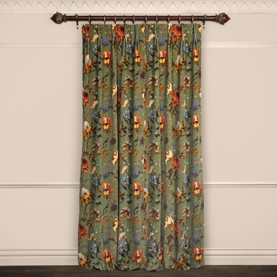 House of Hackney Fabric Artemis - Velvet - Moos Green