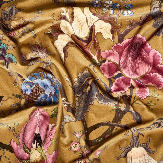 House of Hackney Tissu Artemis - Velvet - Bronze