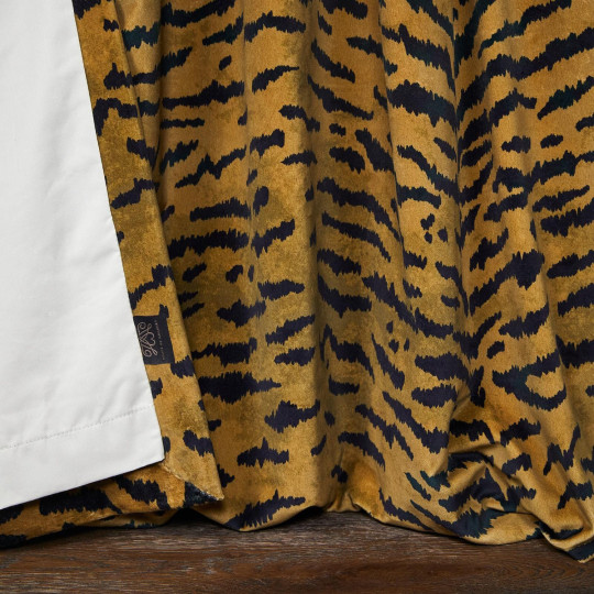 House of Hackney Tissu Tigre - Velvet - Taupe