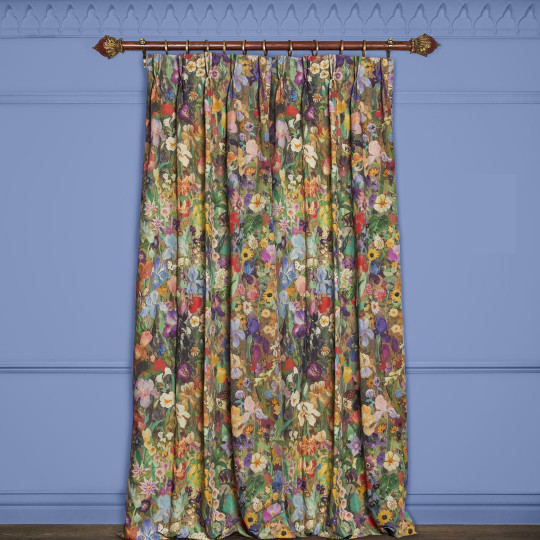 House of Hackney Tissu Floribunda Magna - Cotton Linen - Zenith