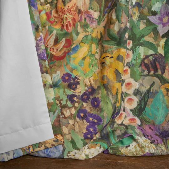 House of Hackney Fabric Floribunda Magna - Cotton Linen - Zenith