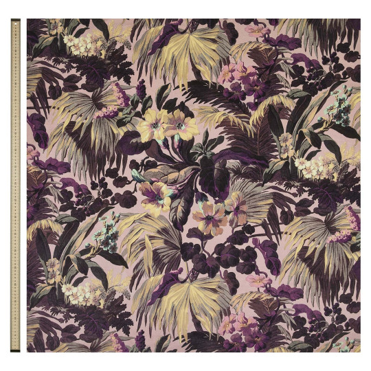 House of Hackney Fabric Limerence - Velvet - Rose Quartz