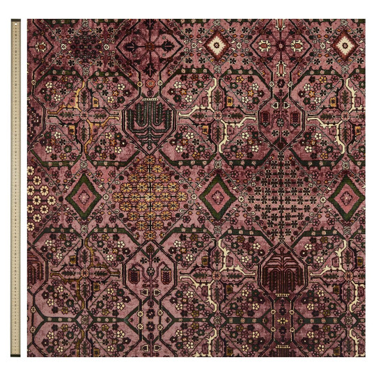 House of Hackney Tissu Mey Meh - Velvet - Blush