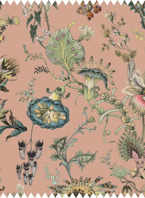 House of Hackney Stoff Flora Fantasia - Jacquard - Pink