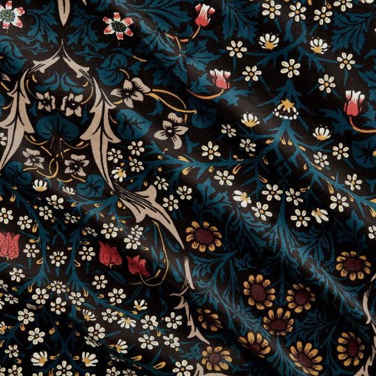 House of Hackney Tessuto Blackthorn - Velvet - Teal