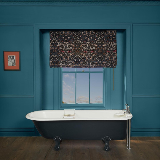 House of Hackney Tissu Blackthorn - Velvet - Teal