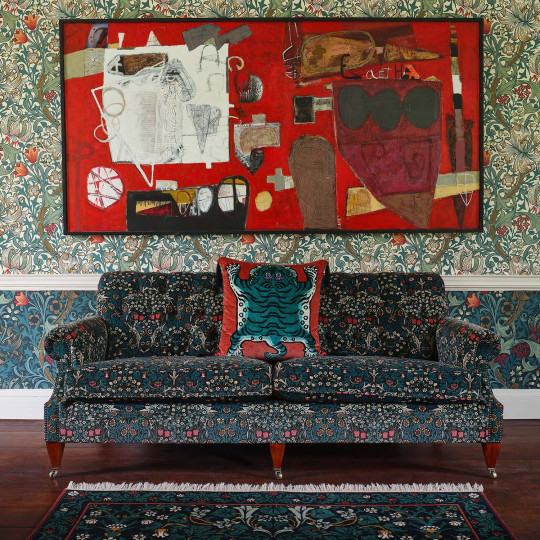 House of Hackney Fabric Blackthorn