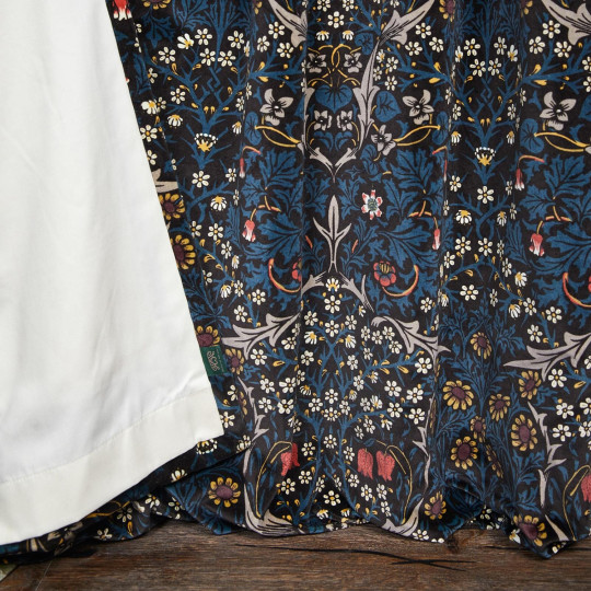 House of Hackney Fabric Blackthorn - Velvet - Teal