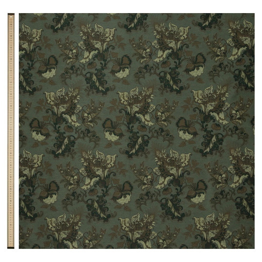 House of Hackney Tissu Persephone - Jacquard - Verdigris