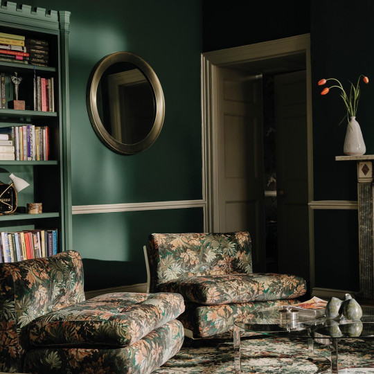 House of Hackney Fabric Foris - Velvet - Cerulean