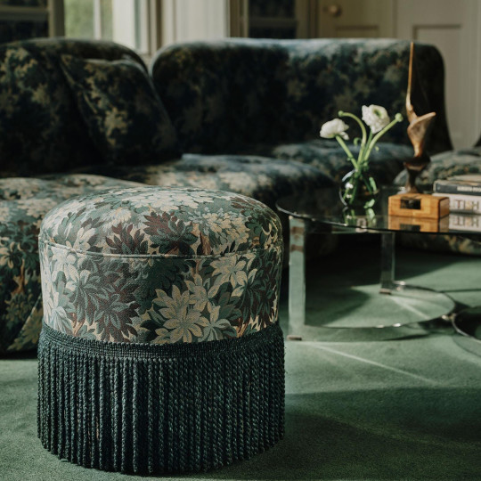 House of Hackney Tissu Silva - Jacquard - Cerulean