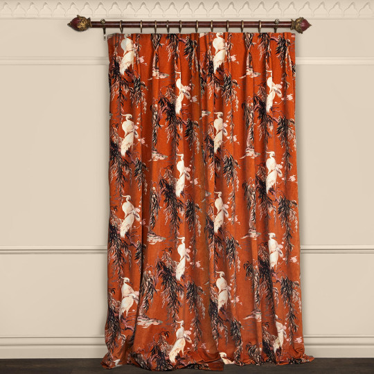 House of Hackney Fabric Zeus - Velvet - Tobacco