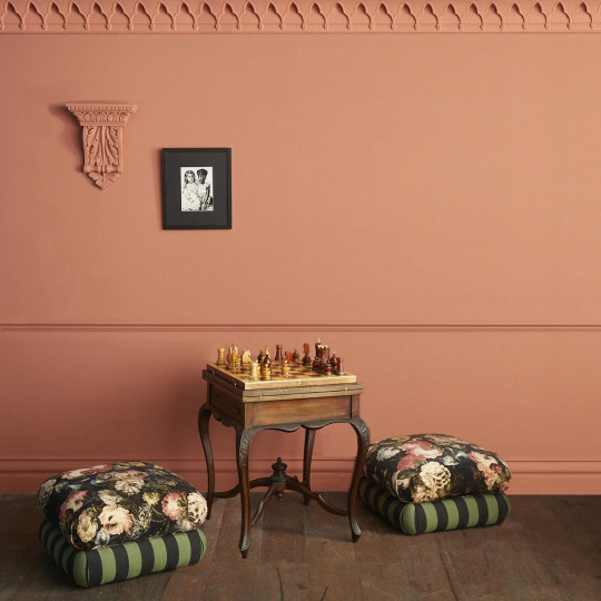 House of Hackney Stoff Camelot Stripe - Jacquard - Verdigris and Noir