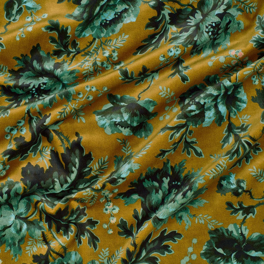 House of Hackney Fabric Opia - Velvet - Bronze