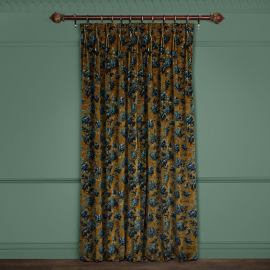 House of Hackney Stoff Opia - Velvet - Bronze