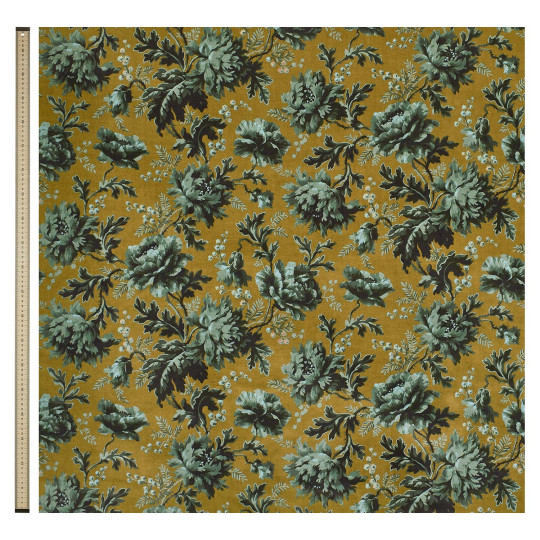 House of Hackney Tissu Opia - Velvet - Bronze