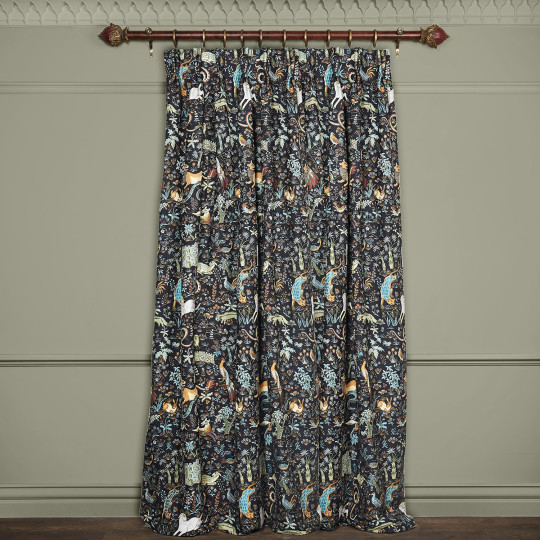 House of Hackney Tissu Trematonia - Jacquard - Onyx