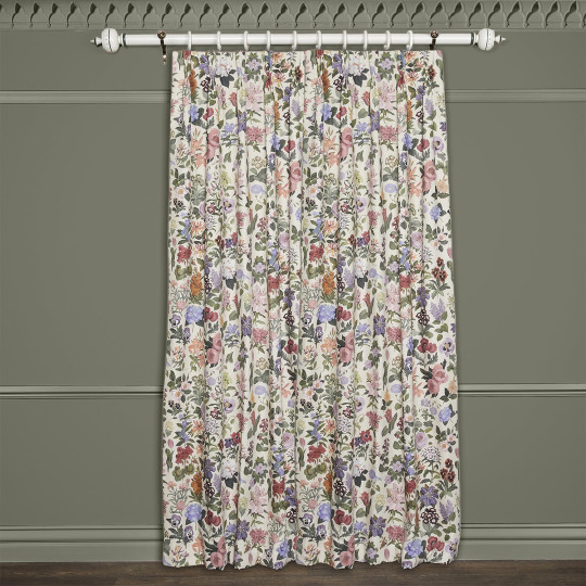 House of Hackney Fabric Florialia - Cotton Linen - Ecru