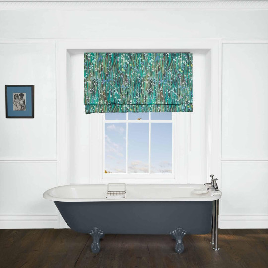 House of Hackney Stoff Galanthi - Cotton Linen - Viridis