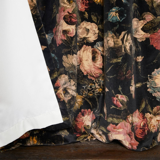 House of Hackney Tissu Midnight Garden - Velvet - Multi