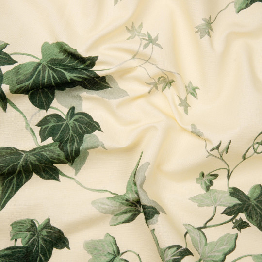 House of Hackney Tissu Hedera - Cotton Linen - Viridan