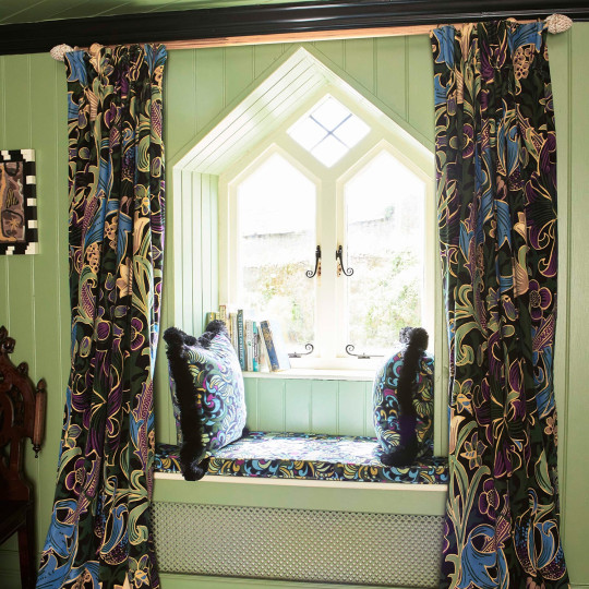 House of Hackney Fabric Zennor - Velvet - Ocean