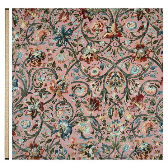 House of Hackney Fabric Gaia - Velvet - Blush