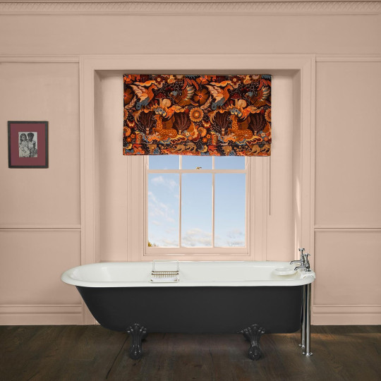 House of Hackney Fabric Phantasia - Velvet - Selenite Orange