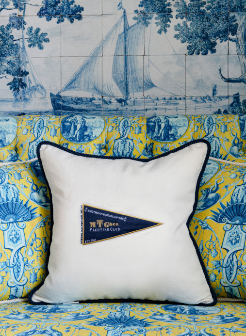 MINDTHEGAP Yachting Club Cushion