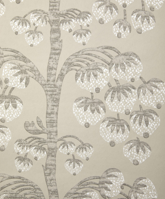 Liberty Wallpaper Berry Tree - Pewter