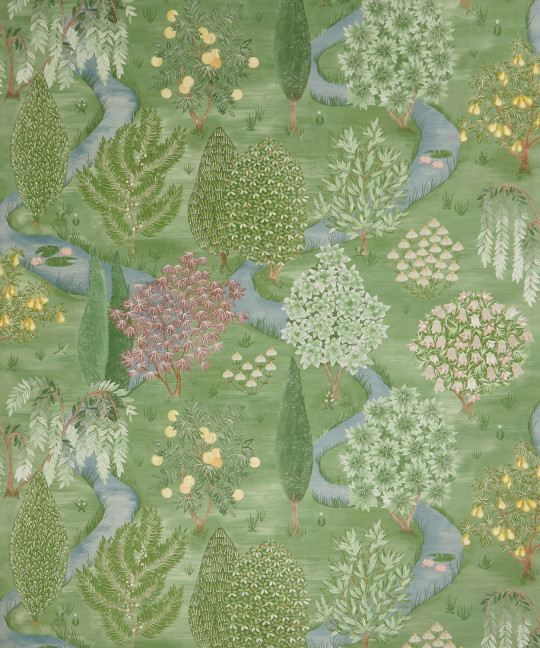 Liberty Wallpaper Enchanted Wood - Jade