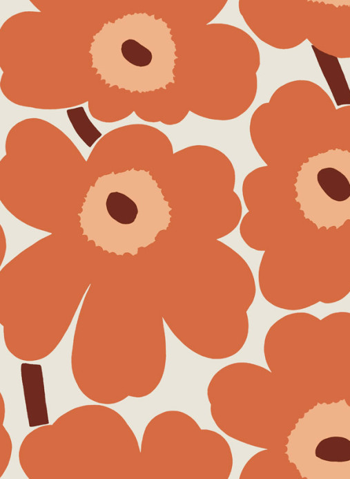 Marimekko Carta da parati Unikko - 25101