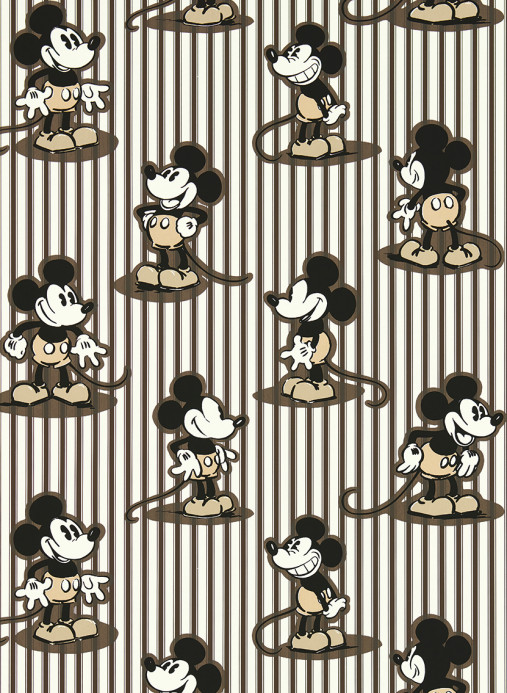 Sanderson Carta da parati Mickey Stripe - Humbug