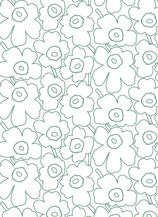 Marimekko Papier peint Piirto Unikko - 25913