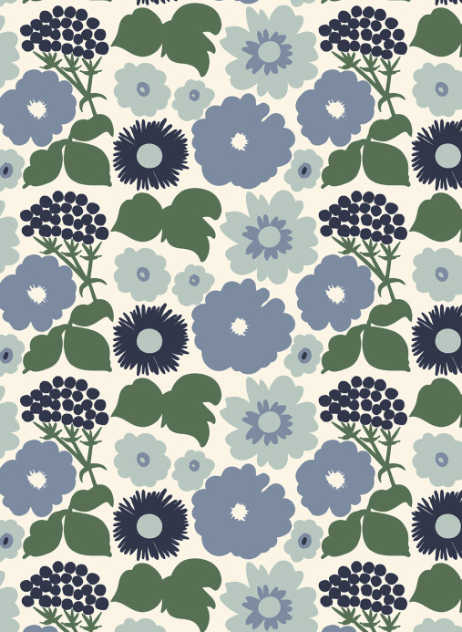 Marimekko Wallpaper Kukkatori - 25931