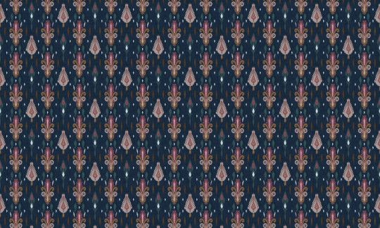 Coordonne Papier peint Sumba - Navy