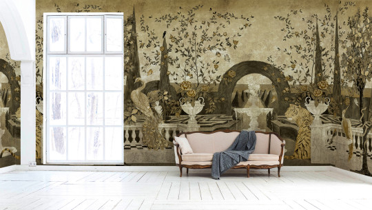 Coordonne Mural Dedale - Gold