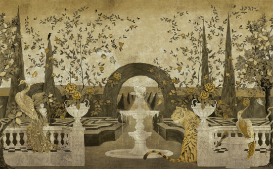 Coordonne Mural Dedale - Gold